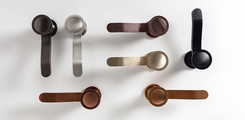 Grifos, colores y materiales de Zazzeri